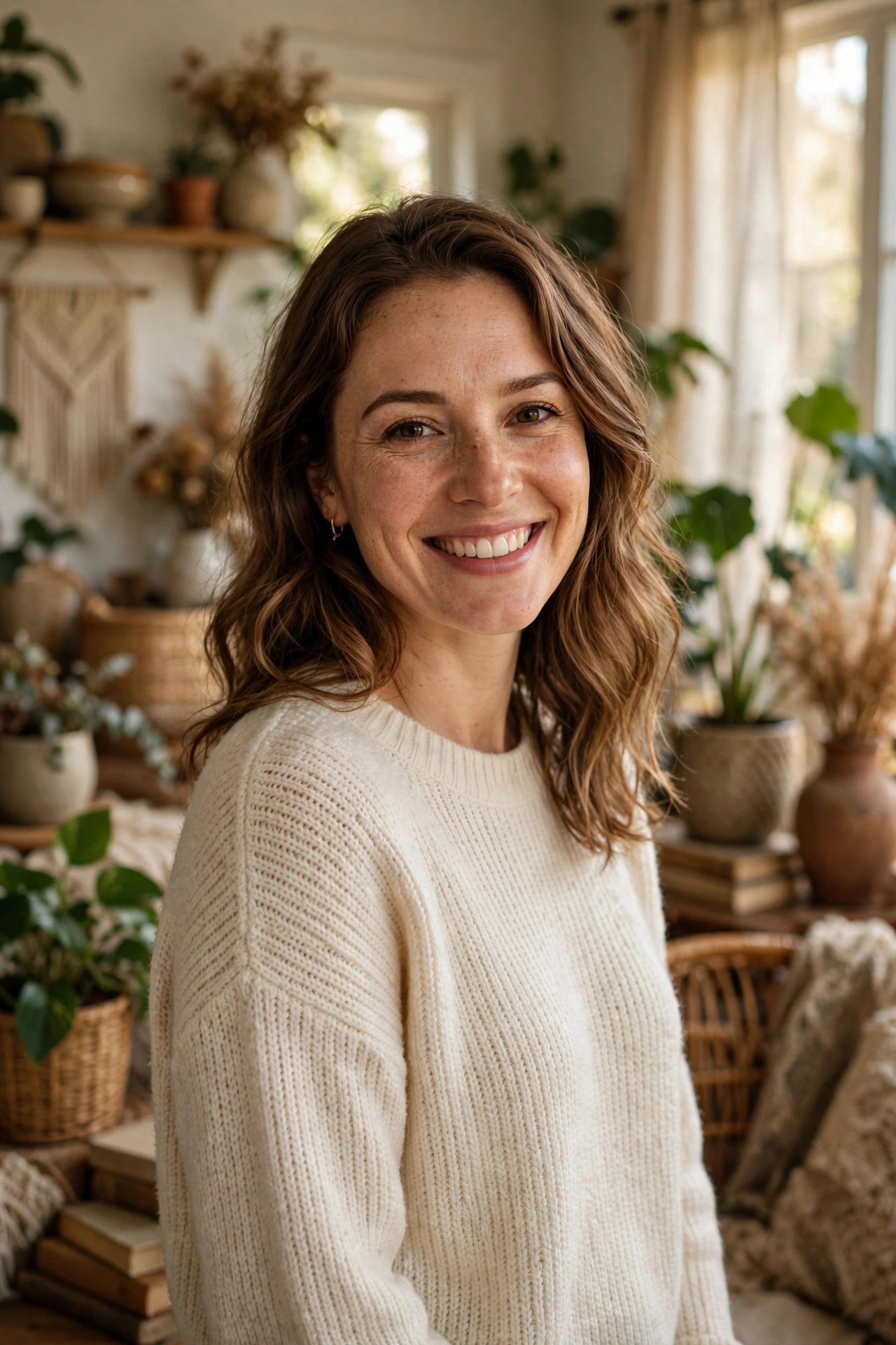Sarah Miller, the budget home decor blogger behind Cheap Home Decor Ideas