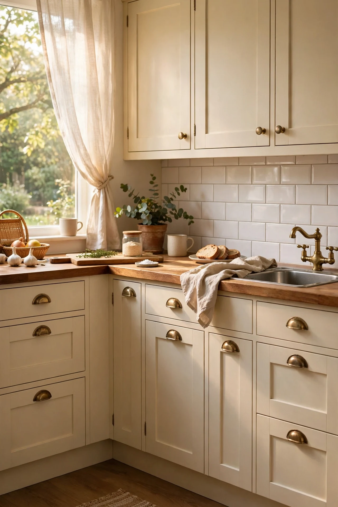 21 Warm White Kitchen Ideas on a Dime