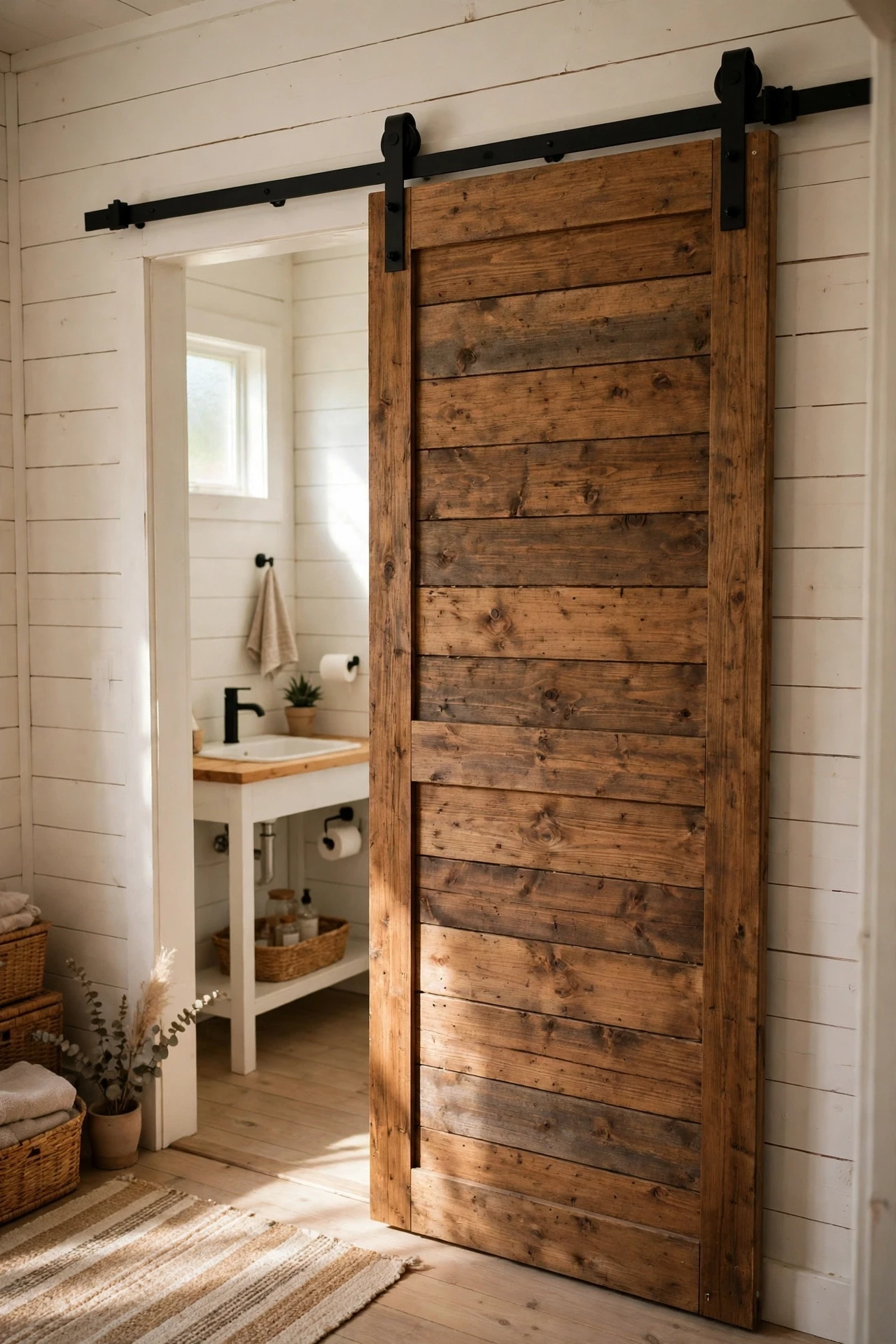 19 Farmhouse Bathroom Ideas on a Budget