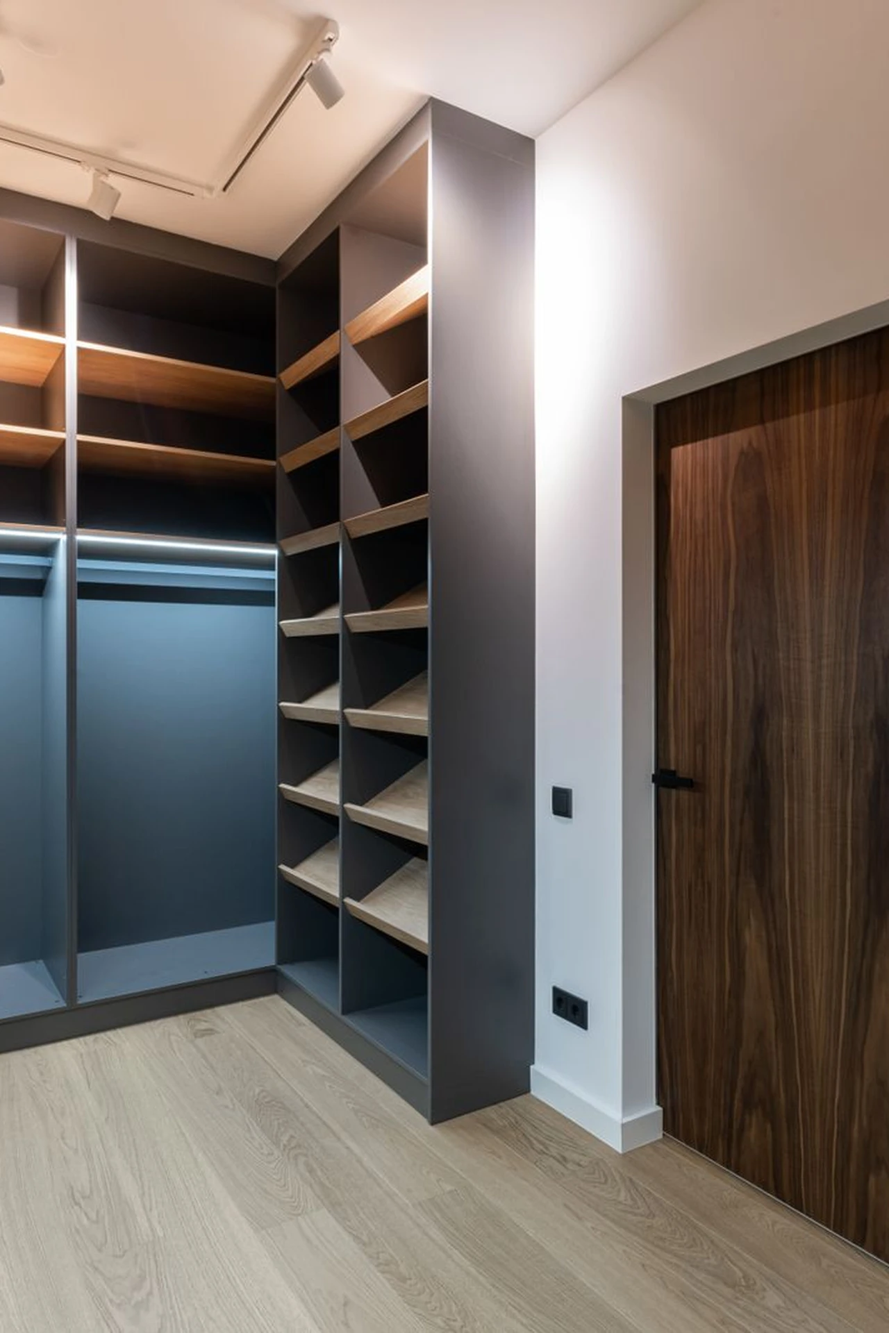 Add a Shelf Above the Door in a small apartment