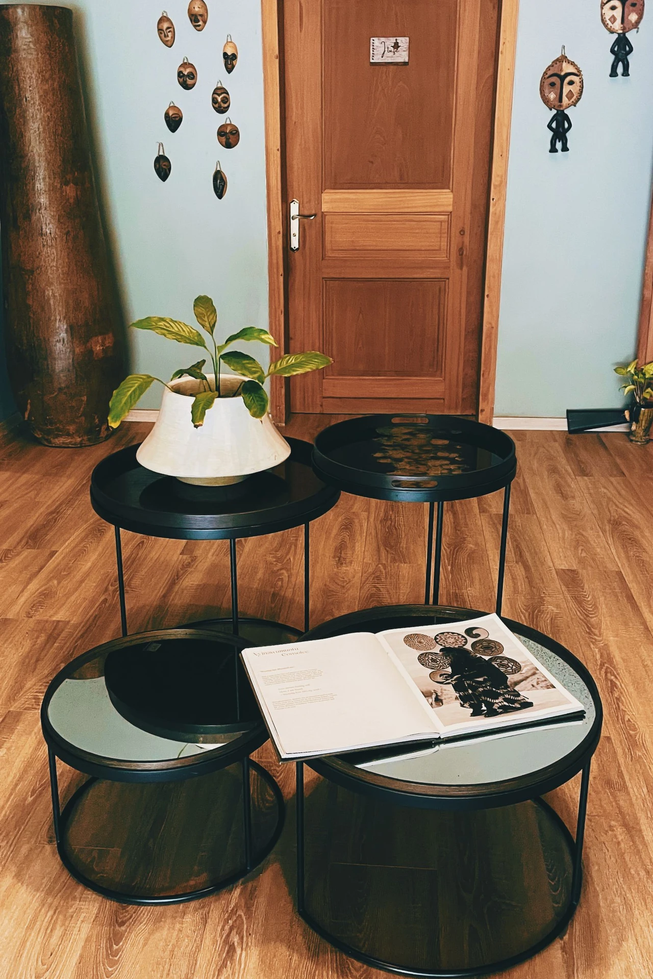 Nest Tables Instead of One Big One in a small apartment