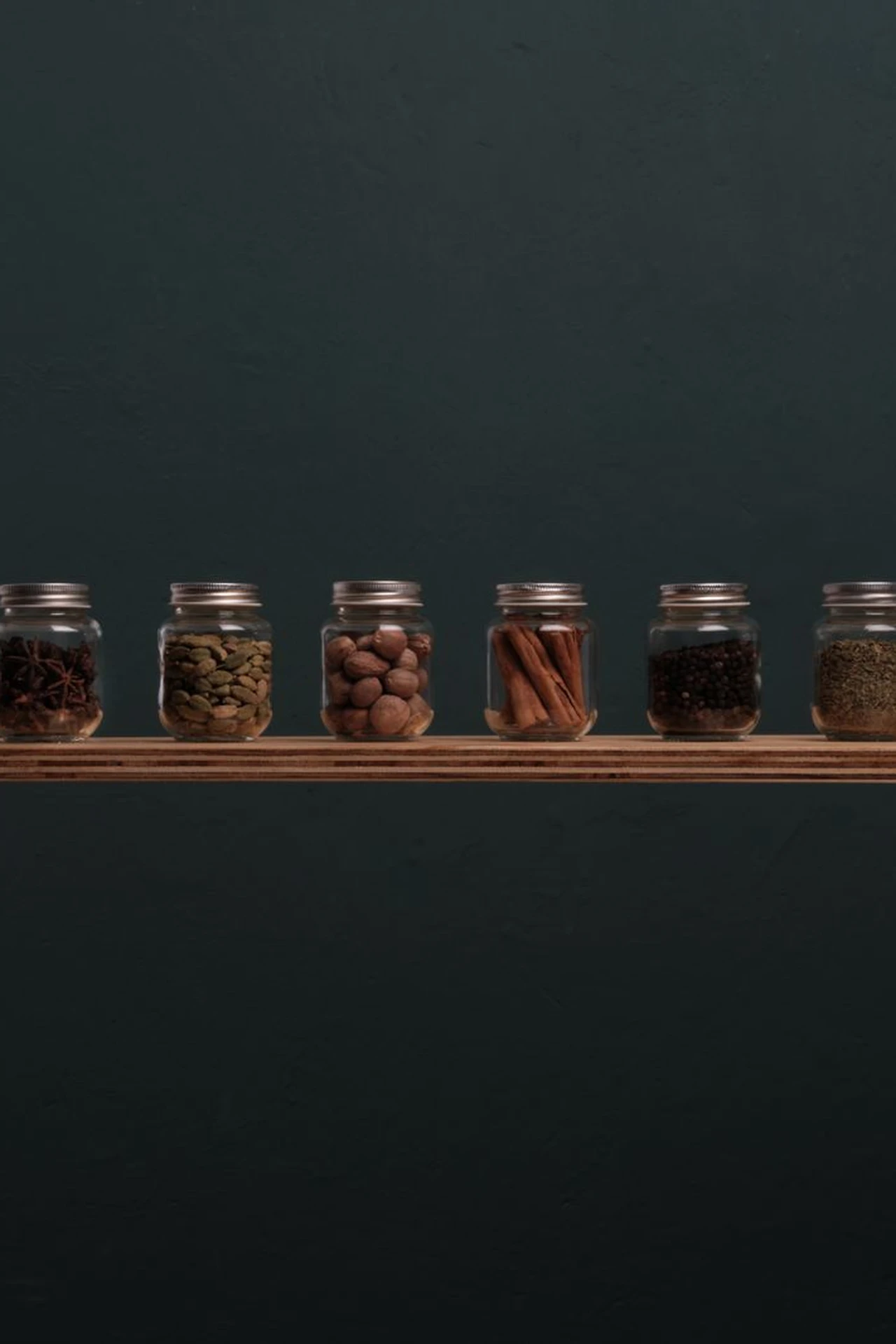 Use Magnetic Spice Jars on the Fridge in a small apartment