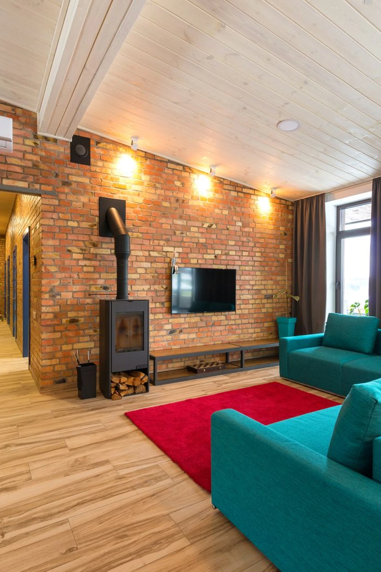 Float Furniture Away From Walls in a small apartment