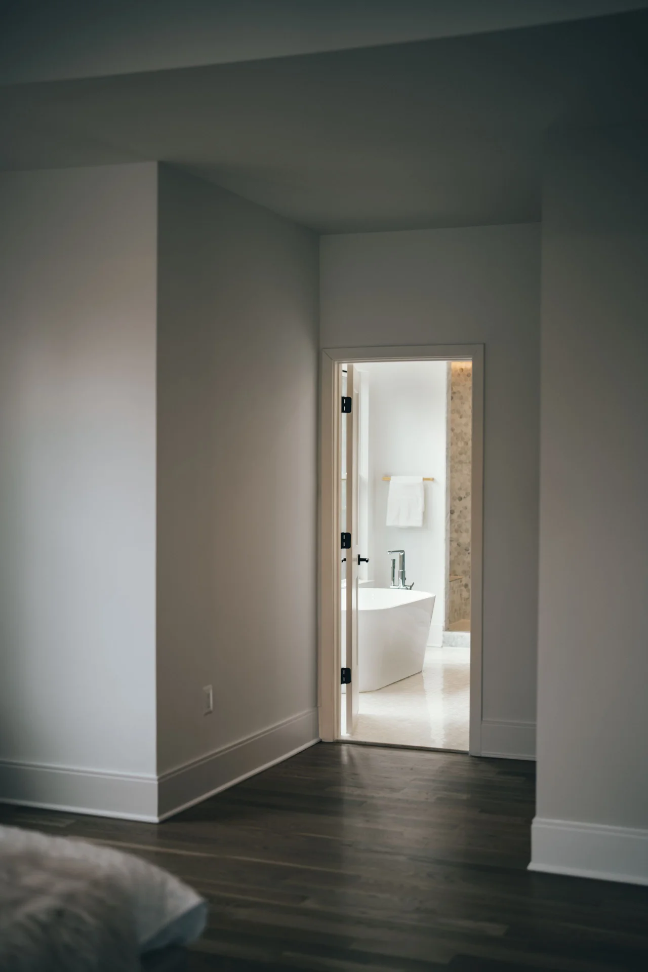 Hang an Over-Door Rack for Hair Tools in a small budget-friendly apartment