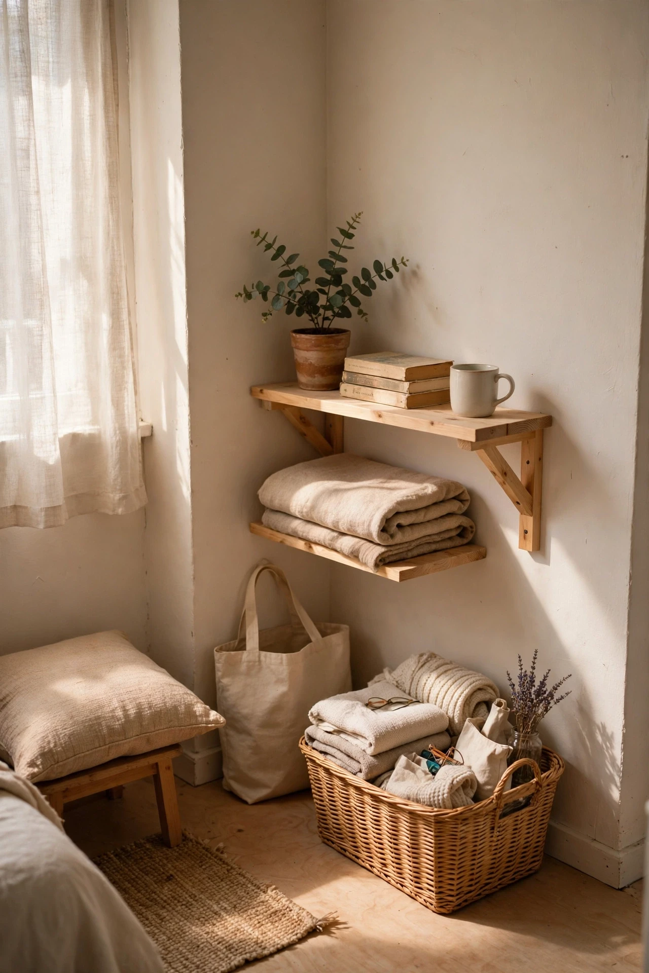 Keep Only What You Love in One Small Room at a Time in a small budget-friendly apartment